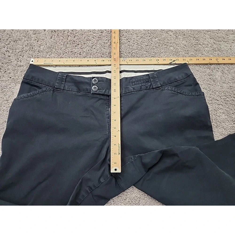 Lane Bryant Pants Womens 24 PLUS Black High Rise WideLeg Stretch ClassicWorkwear - Picture 3 of 7